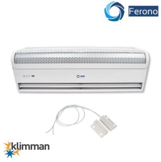 Kurtyna powietrzna Ferono FK150W 150 cm. z nagrzewnicą wodną z czujnikiem drzwiowym - 2