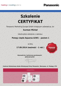 Pompa ciepła 12 kW Panasonic WH-SDC12F6E5 Jednofazowa Seria C - 3