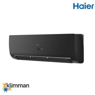 Klimatyzator ścienny Haier AS25S2SF1FA-BH NORDIC Flexis Plus Black Matt -  2,6 kW - Zestaw - 2