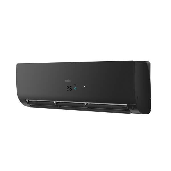 Klimatyzator ścienny Haier AS25S2SF1FA-BH NORDIC Flexis Plus Black Matt -  2,6 kW - Zestaw