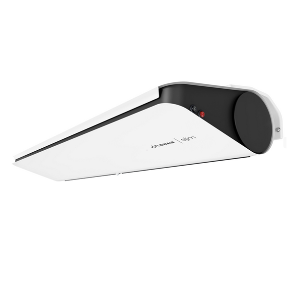 Kurtyna powietrzna 150 cm. z nagrzewnicą Flowair Slim E-150 - 1 fazowa - Biała + wsporniki